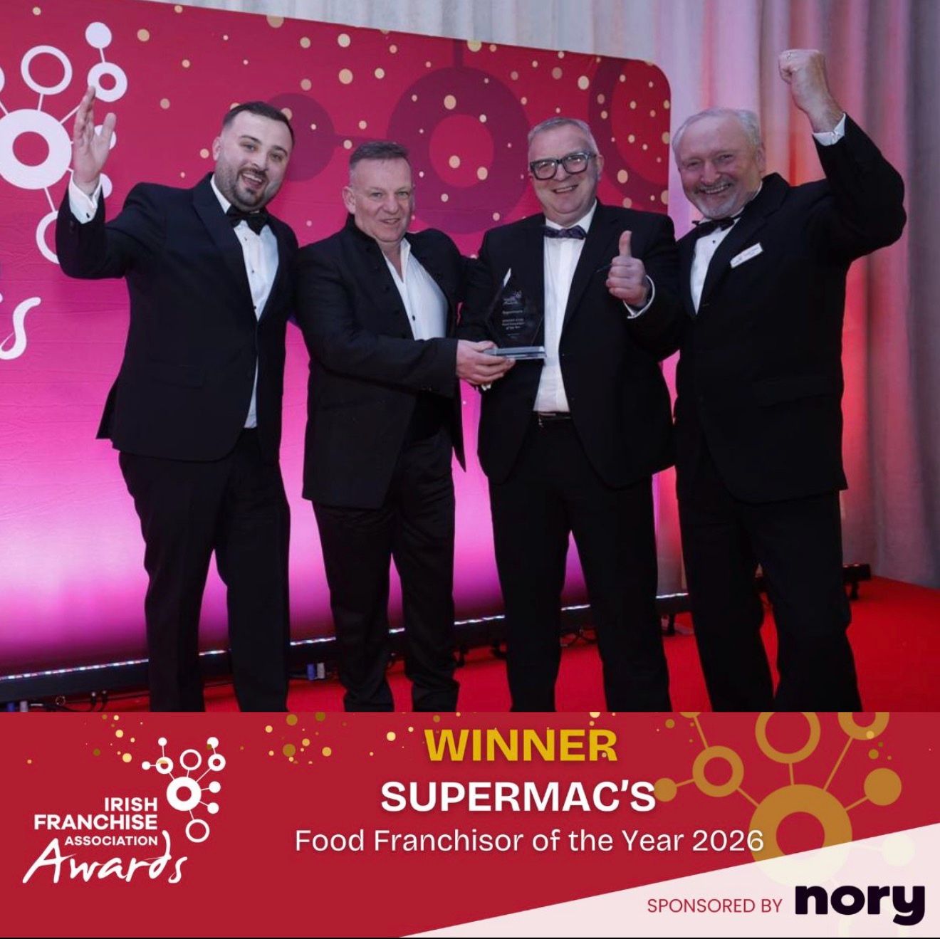 Nory sponsored franchise awards