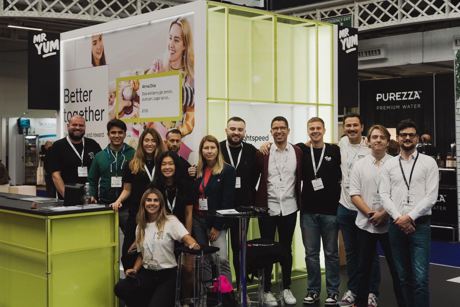 Industry expo stand